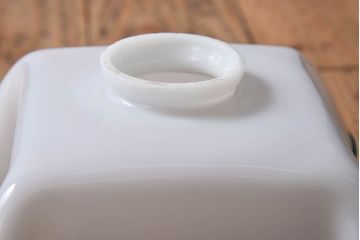 イギリスアンティーク 上品なフリルシェードのペンダントライト(天井照明)(2)