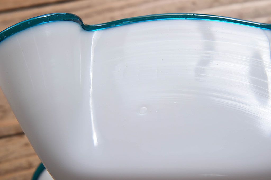 イギリスアンティーク 上品なフリルシェードのペンダントライト(天井照明)(2)