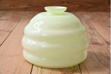 フランスアンティーク　被せガラスシェードのペンダントライト(天井照明)