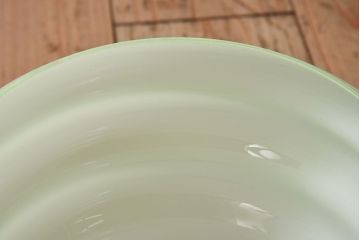 フランスアンティーク　被せガラスシェードのペンダントライト(天井照明)