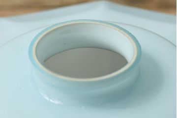 フランスアンティーク　レトロな被せガラスのペンダントライト