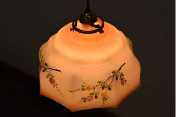 フランスアンティーク　レトロなペンダントライト(2)