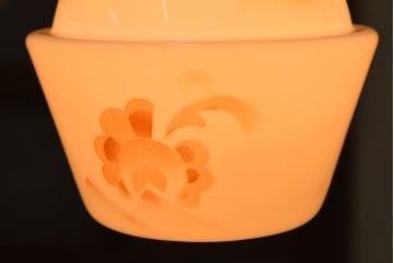 フランスアンティーク　レトロなペンダントライト