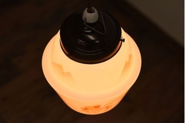 フランスアンティーク　レトロなペンダントライト