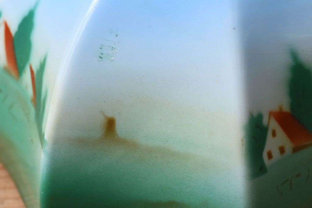 フランスアンティーク　レトロなデザインのペンダントライト(1)