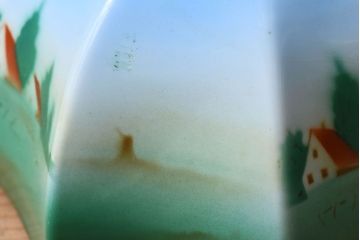 フランスアンティーク　レトロなデザインのペンダントライト(1)