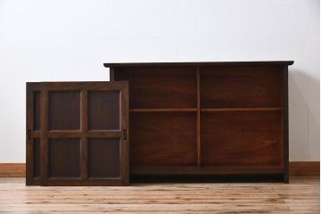 中古　松本民芸家具　特注品　キャビネット(収納棚・戸棚)