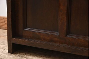 中古　松本民芸家具　特注品　キャビネット(収納棚・戸棚)