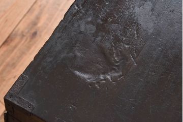 アンティーク家具　前面桐材製　明治期!アンティークの観音箪笥ローボード