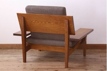 中古　Oak Village(オークビレッジ)　フューチャーホライズンソファ(1人掛けソファ)(定価約20万5千円)(1)