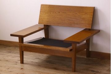 中古　Oak Village(オークビレッジ)　フューチャーホライズンソファ(1人掛けソファ)(定価約20万5千円)(1)