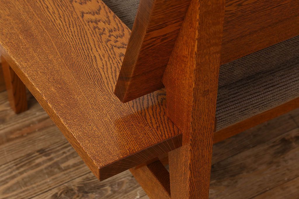 中古　Oak Village(オークビレッジ)　フューチャーホライズンソファ(定価約20万5千円)(1人掛けソファ)(2)