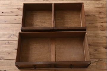 アンティーク家具　アールデコ　オーク材製　イギリスアンティーク　チェスト