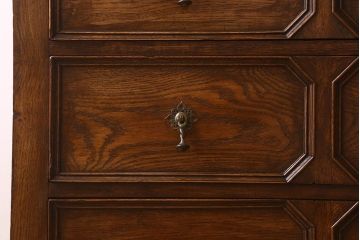 アンティーク家具　アールデコ　オーク材製　イギリスアンティーク　チェスト