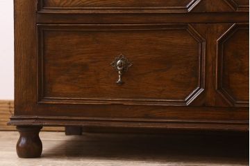 アンティーク家具　アールデコ　オーク材製　イギリスアンティーク　チェスト