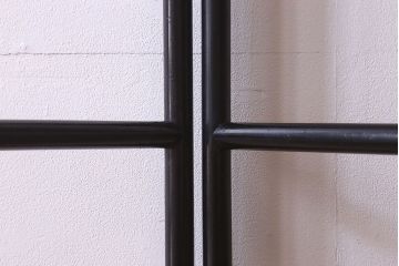 アンティーク雑貨　アンティーク　古民具・骨董　鶴と松の屏風衣桁