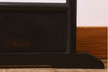 アンティーク雑貨　アンティーク　古民具・骨董　鶴と松の屏風衣桁