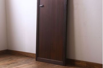 アンティーク　柾目の美しい上品な板戸ドア(扉)