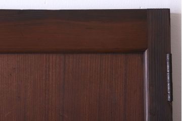 アンティーク　柾目の美しい上品な板戸ドア(扉)