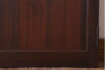 アンティーク　柾目の美しい上品な板戸ドア(扉)