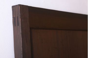 アンティーク　柾目の美しい上品な板戸ドア(扉)