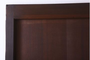 アンティーク　柾目の美しい上品な板戸ドア(扉)