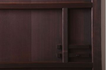アンティーク　柾目の美しい上品な板戸ドア(扉)