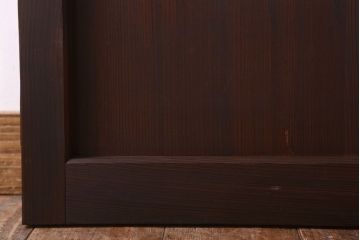 アンティーク　柾目の美しい上品な板戸ドア(扉)