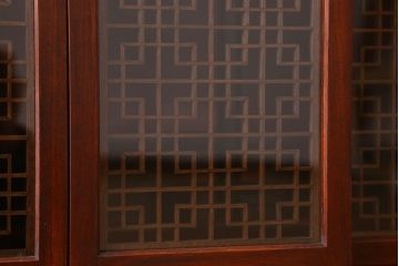 アンティーク家具　組子引き戸　明治大正期　和製アンティーク　仏壇(収納棚)