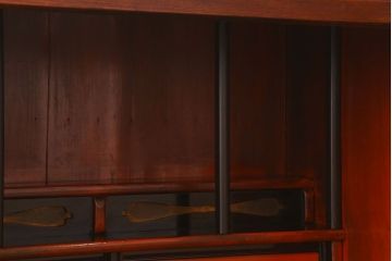 アンティーク家具　組子引き戸　明治大正期　和製アンティーク　仏壇(収納棚)