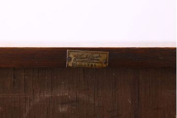 アンティーク家具　イギリスアンティーク　ツイストレッグ　オーク材　上品なライティングビューロー(2)