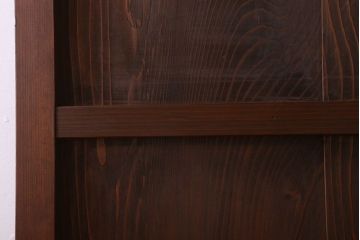 アンティーク　杢目の美しい上品な板戸ドア(扉)