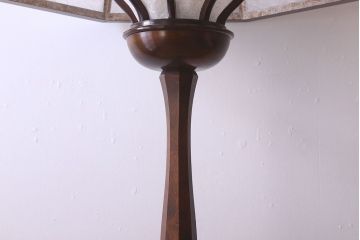 中古　松本民芸家具　八角フロアスタンド(定価約30万円)