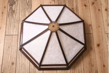 中古　松本民芸家具　八角フロアスタンド(定価約30万円)