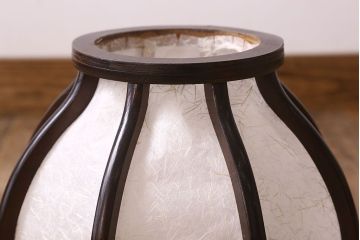 中古　松本民芸家具　八角フロアスタンド(定価約30万円)