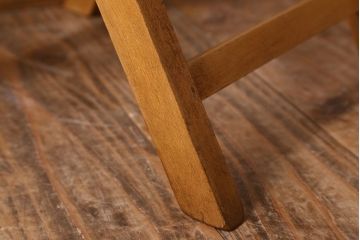 ヴィンテージ家具　英国ビンテージ　1970年　折りたたみチェア(フォールディングスツール)(2)