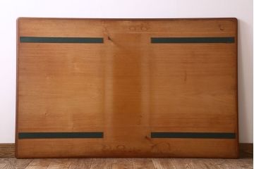 【T様ご成約分】北欧家具　シンプルなビンテージダイニングテーブル(エクステンションテーブル)(3)