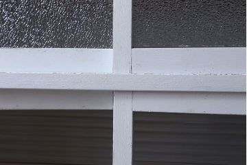 アンティーク家具　カップボード　アンティーク　おしゃれなペイント収納棚(食器棚)