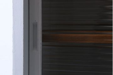 アンティーク家具　カップボード　アンティーク　おしゃれなペイント収納棚(食器棚)