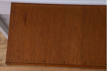 アンティーク家具　カップボード　アンティーク　おしゃれなペイント収納棚(食器棚)