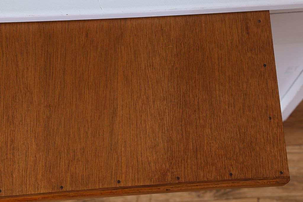 アンティーク家具　カップボード　アンティーク　おしゃれなペイント収納棚(食器棚)