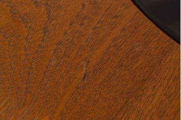 ヴィンテージ家具　北欧ビンテージ　コーヒーテーブル(ラウンドテーブル)おしゃれなガラス入り