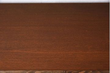 天板一枚板!古材をリメイクしたシンプルな鉄脚テーブル ラワン材製