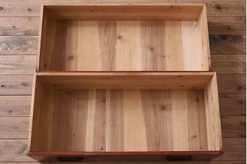 アンティーク家具　古民具・骨董　アンティークの重ね観音衣装箪笥