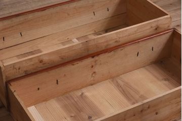 アンティーク家具　古民具・骨董　アンティークの重ね観音衣装箪笥