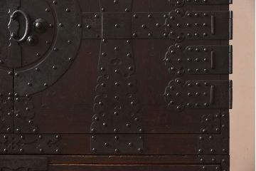 アンティーク家具　古民具・骨董　アンティークの重ね観音衣装箪笥