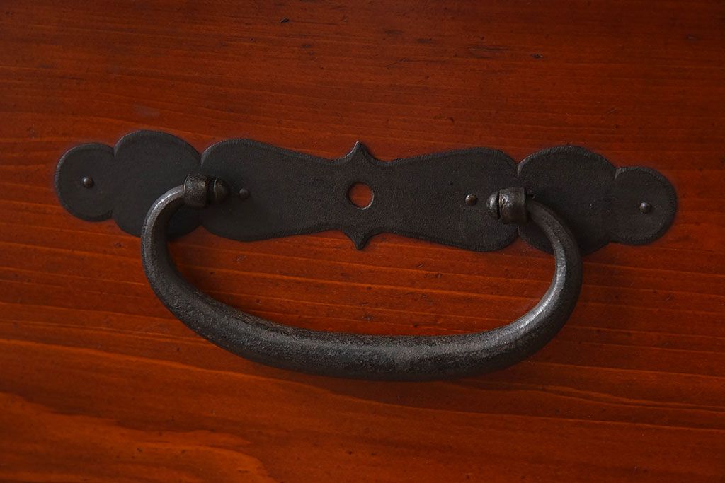 アンティーク家具　古民具・骨董　アンティークの重ね観音衣装箪笥