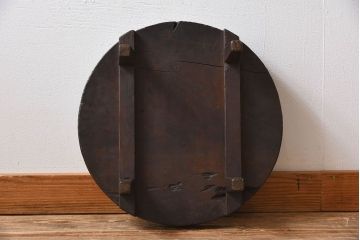 アンティーク家具　古い木の小さなアンティークちゃぶ台