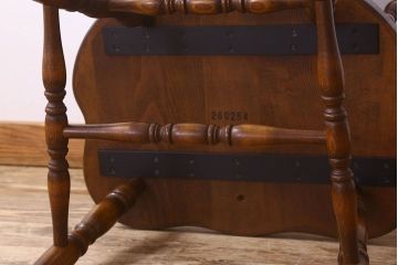 中古　飛騨産業キツツキマーク　穂高シリーズ　キャプテンチェア(1)