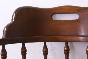 中古　飛騨産業キツツキマーク　穂高シリーズ　キャプテンチェア(2)